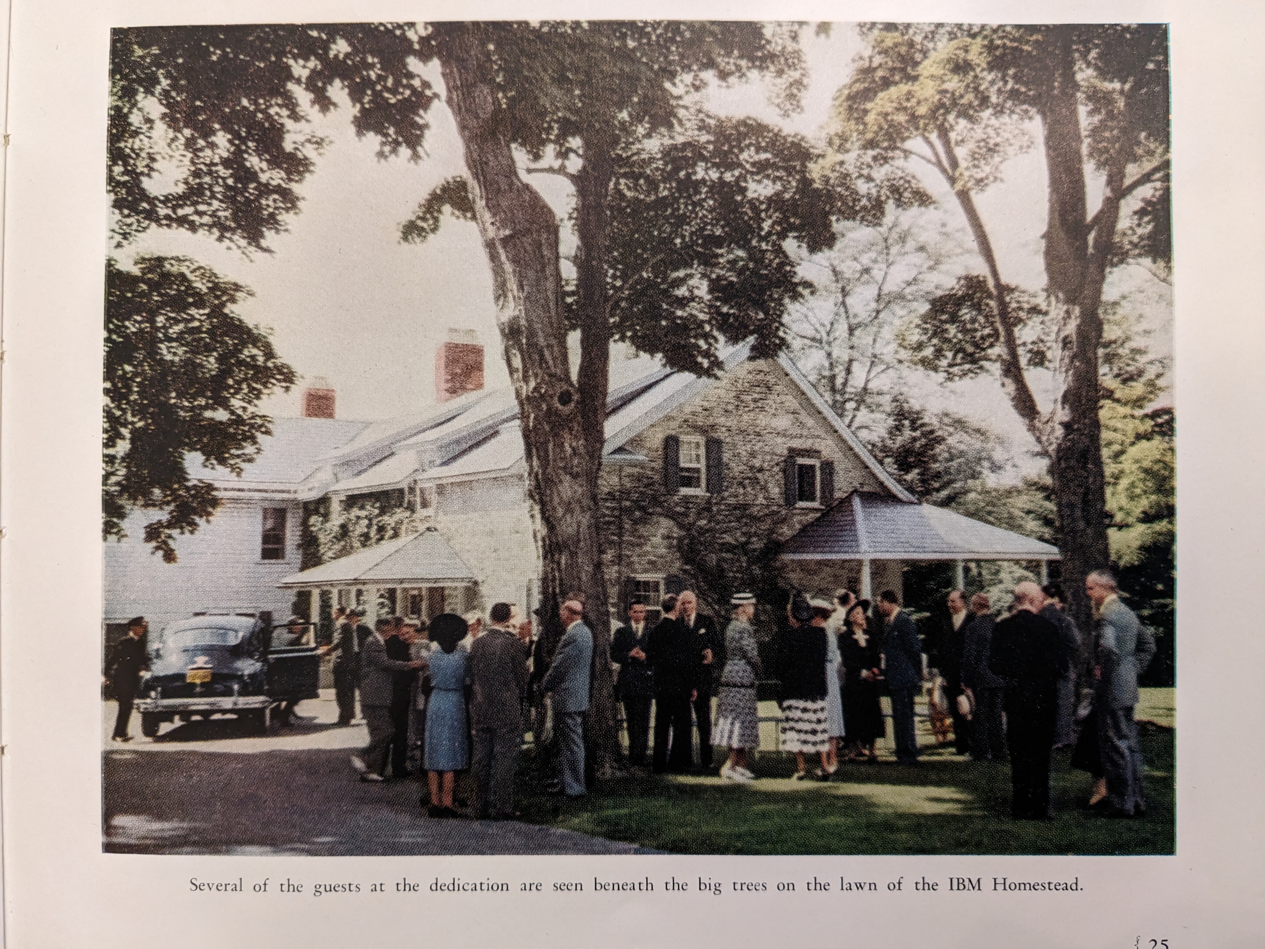 1948 IBM Dedicated to Progress photo from publication